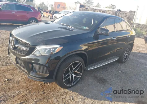 2019 Mercedes-Benz Amg Gle 43 Coupe 4Matic из США, поврежденный, VIN 4JGED6EB5KA132882